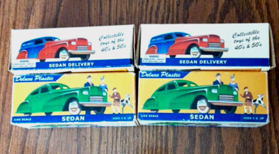 4 Vintage 2000 Collectible Dimestore Dreams vehicles by Binary Arts