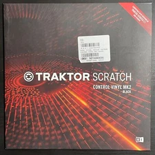 Native Instruments Traktor Scratch Pro Control Vinyl Mark 2 MK2 Black Record NM