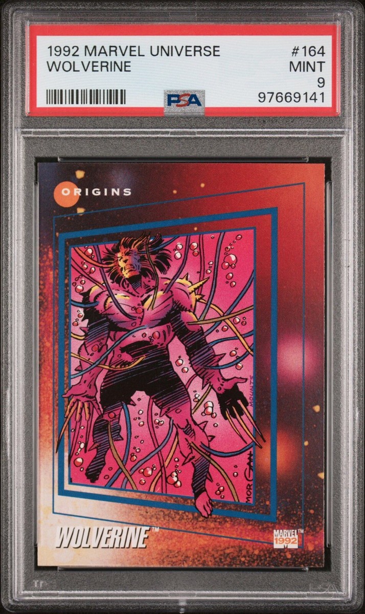 1992 Marvel Universe Wolverine #164 PSA 9 | eBay