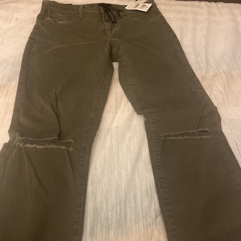 NWT J Brand Skinny Leg Jeans Olive 27