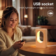 Lonrisway LED Wood Desk Lamp Brand New Open Box