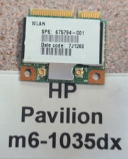 HP Pavilion m6-1035dx 15.6" OEM Wireless Wi-Fi Card