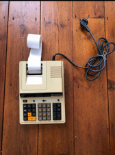 calcolatrice toshiba BC-1233PV vintage in buone condizioni funzionante