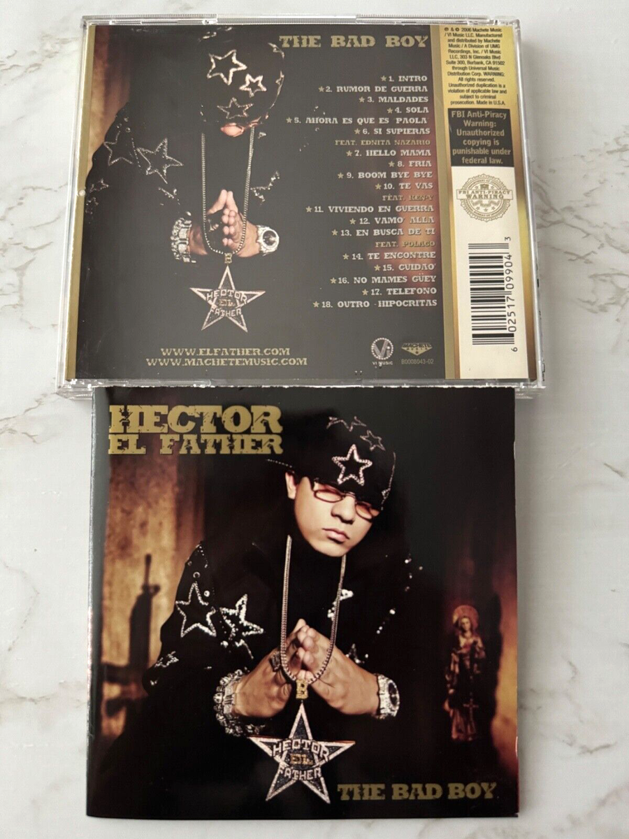 Hector El Father The Bad Boy CD ORIGINAL 2006 Machete Music Sola