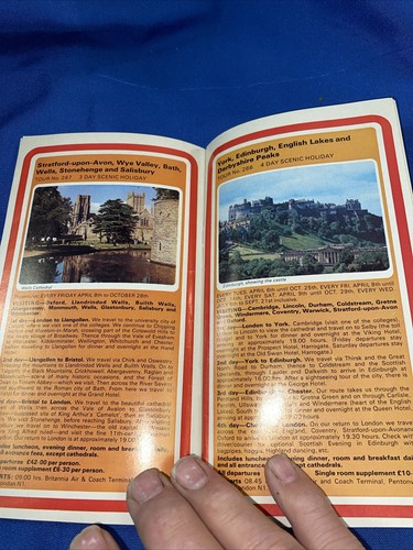 Vintage London Sightseeing with Evan Evans Tours 1977 Travel Brochure 30 Pages - Picture 9 of 12