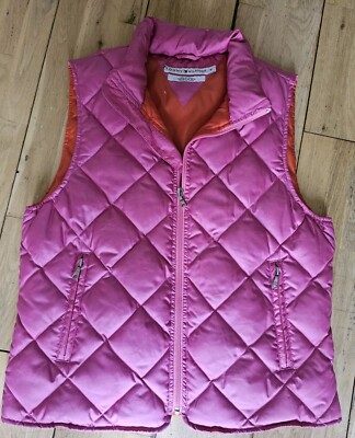 Tommy Hilfiger Gilet Womens Medium pink Padded Body Warmer