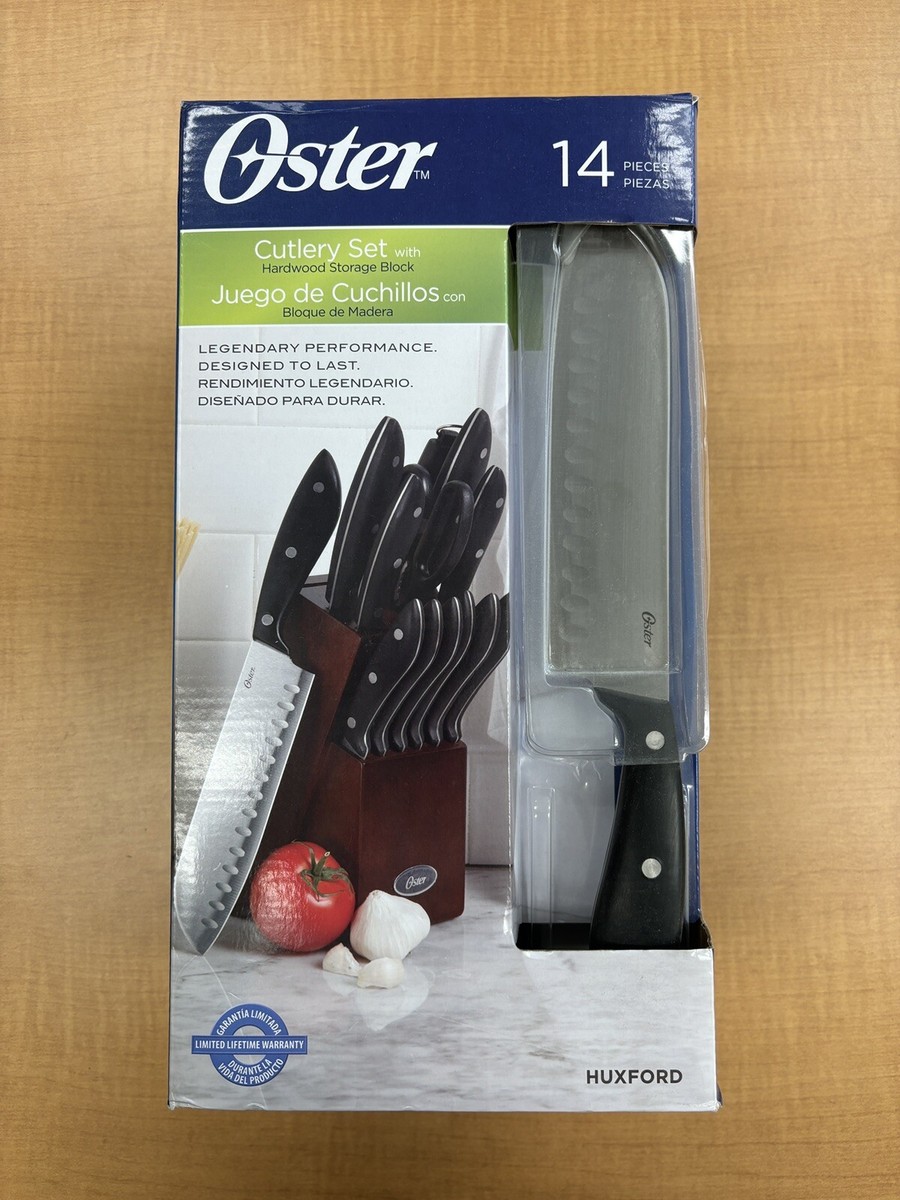 Oster 14-Piece Stainless Steel Cutlery Set Huxford