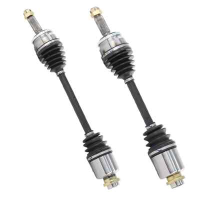 TrakMotive Front CV Joint Axle Shafts Set 2 PCS For Mitsubishi Lancer Evolution