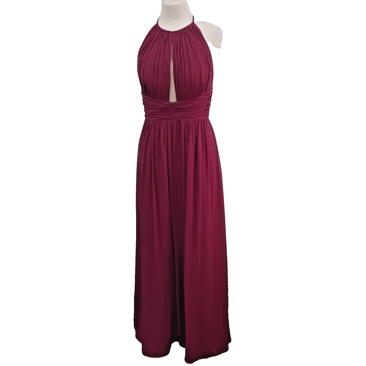 claret bridesmaid dresses uk Morilee Claret Chiffon Sleeve Bridesmaid Gown Size 14 Style 21594 – DYL  Fashions main image 1