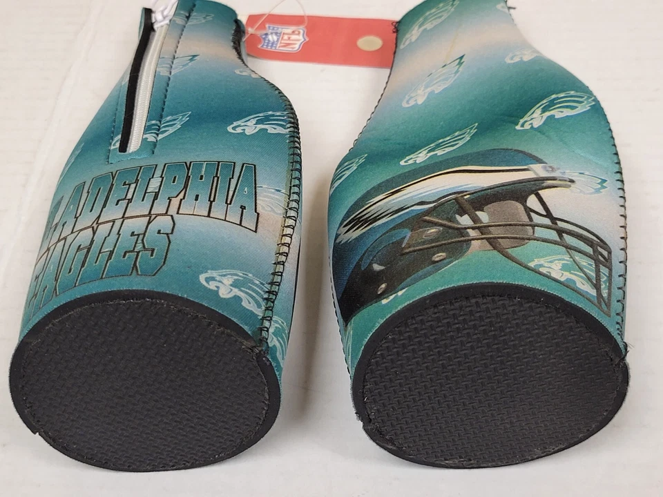 NFL Philadelphia Eagles Bottle Cooler, Coozie, Koozie, Coolie, NEW (Pack of 2) - Image 3 of 3