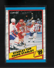 1989-90 O-Pee-Chee Hockey #329 Stanley Cup
