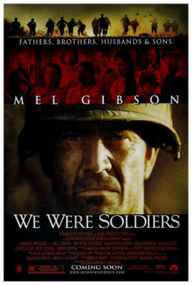 We Were Soldiers - Mel Gibson - Teaser - Vintage Movie Poster