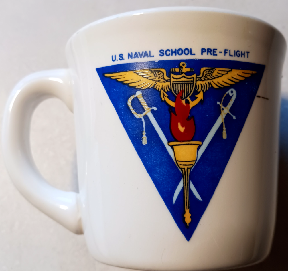 1962 U.S. Navy School Pre-Flight Golf Tournament Hostess 8oz. Coffee Cup
