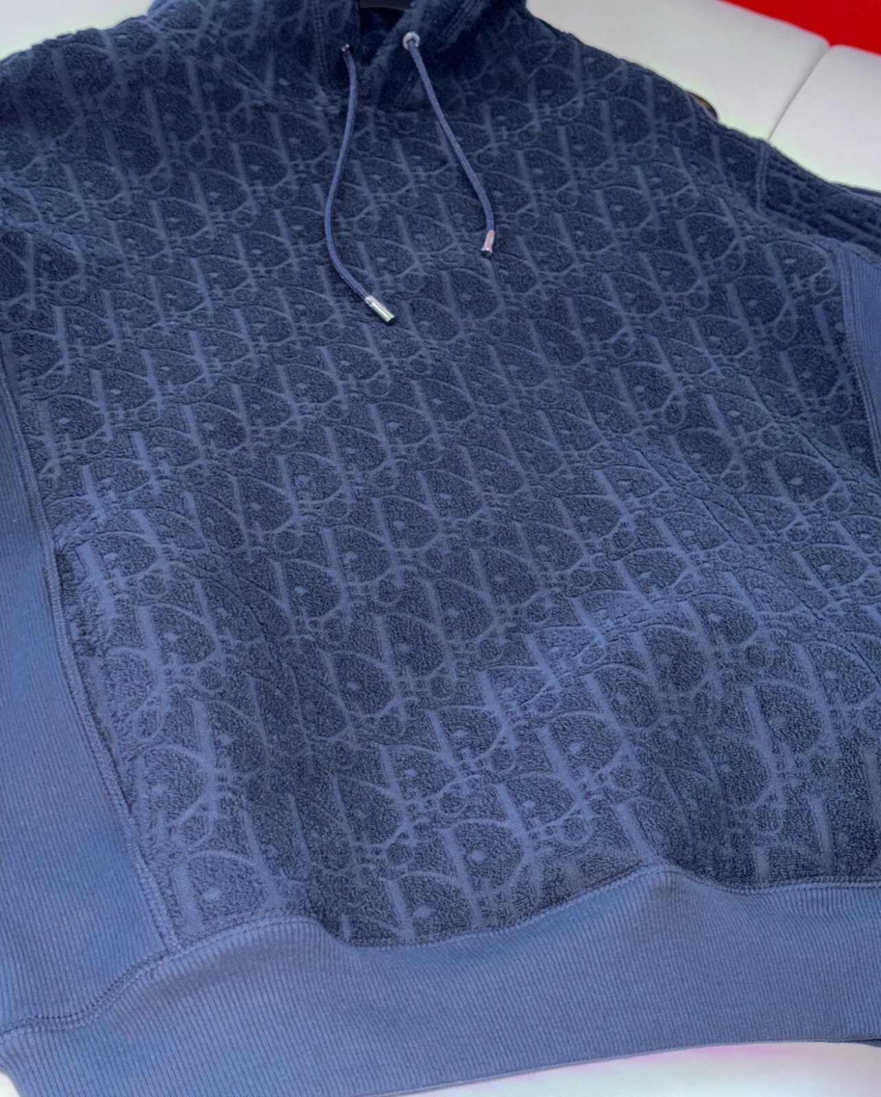 Felpa con cappuccio Dior Oblique Terry Cloth