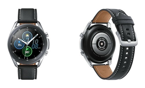 Samsung galaxy watch 3 45mm Smart GPS Pedometer Cardio ECG Mystic Silver |  eBay