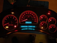 2002-2005 GMC Envoy instrument gauge cluster Speedometer reman rebuilt W/O DIC