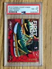 2019 Panini Court Kings First Steps Cam Reddish #3 PSA GRADED NM-MT 8