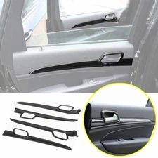ABS Carbon Inner Door Handle Trim Cover Strips For 2011-2020 Jeep Grand Cherokee