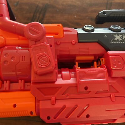 XSHOT Crusher by ZURU, Red Foam Dart Blaster Excel GX-001 Toy Gun