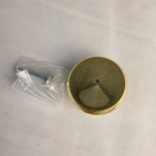 New polished brass 1 1/2  round concave cabin...