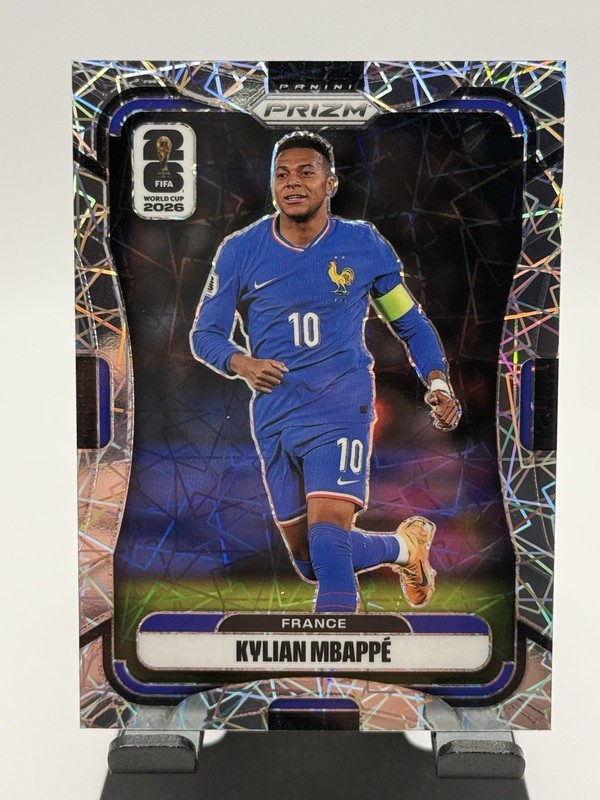 2026 Panini Prizm FIFA World Cup - Kylian Mbappe LAZER PRIZM #40