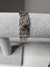 Vintage Sterling TAXCO Bracelet - Eagle 3 Stamp 1948 to 1970's