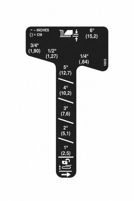 Genuine Ferris 5061458 Height of Cut Decal (OEM) Original Equipment Manufacturer