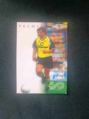 1996 PANINI Premium Cards RAN SAT.1 Fussball #64 ANDREAS MÖLLER Trading Cards