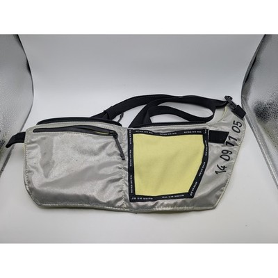 Nike x Tech Crossbody Sling Bag Lime Yellow Metallic Silver