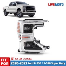Full LED Headlight For 2020-2022 Ford F250 F3...