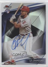 2018 Topps Finest Finest Firsts Auto JP Crawford #FFA-JC Auto 00eg