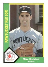 1990 CMC Pawtucket Red Sox #3 Mike Rochford