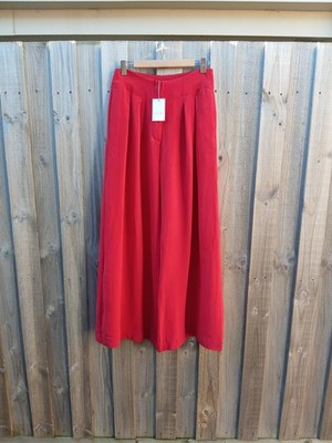 Lee Matthews Aya Pant - Size 2 or Size Medium - Chilli - RRP $499 - BNWT