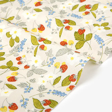 Dailylike Strawberry Made in Korea 20C 100 Cotton by the Half Yard