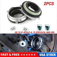 Pair 2 4WD 4X4 Lock Hub Axle Actuator For 04-15 Ford F150 03-15 Expedition