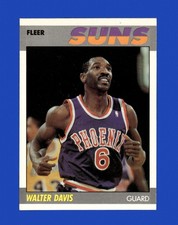 1987-88 Fleer Set-Break # 26 Walter Davis NM-MT OR BETTER *GMCARDS*