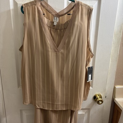 worthington wide leg pantsXXL Matching Top Size XXL