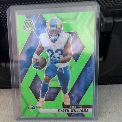 2025 Panini Mosaic Green kyren Williams /10 RAMS 