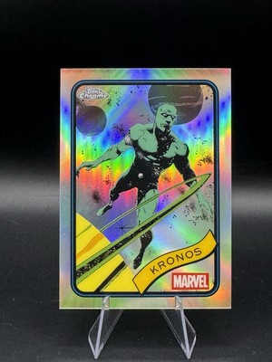 #25 KRONOS SILVER REFRACTOR - 2025 Topps Chrome Marvel