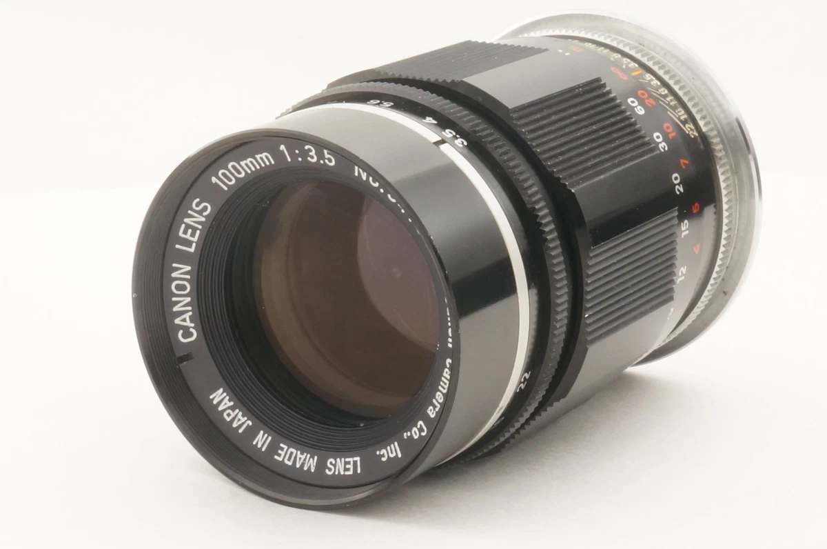 Canon f/3.5 Camera Lenses 100mm Focal for sale | eBay