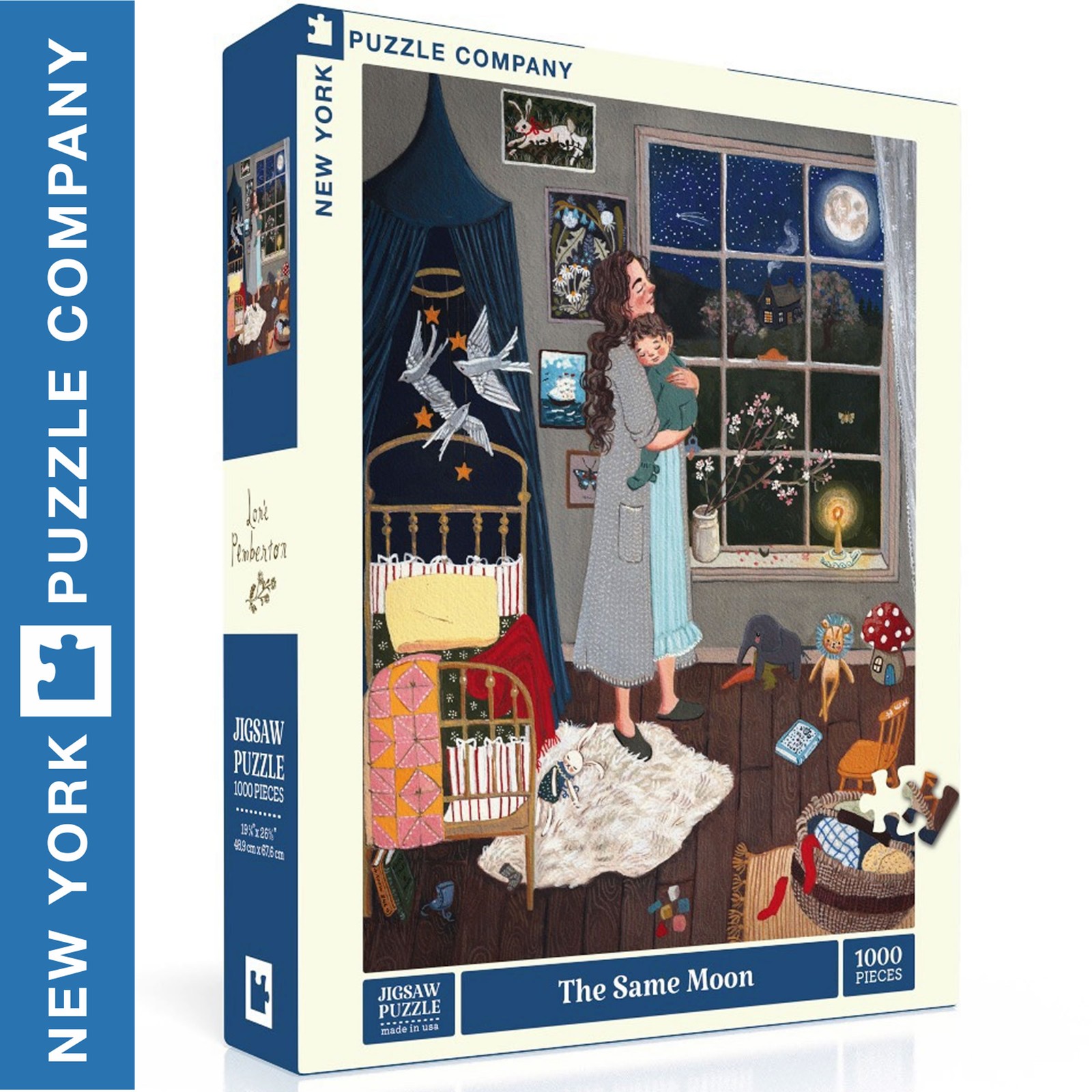 The SAME MOON 1000pc New York Puzzle Company Random Cut Deluxe Jigsaw NPZLP2319