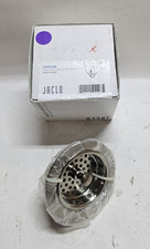 JACLO 2806-SN Brass Duo Kitchen Sink Strainer Satin Nickel
