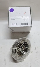 JACLO  2806-SN Brass Duo Kitchen Sink Strainer Satin Nickel