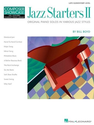Jazz Starters Vol. 2 Piano (Early Elementary) Bill Boyd Book [Softcover] Piano H