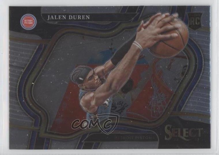 2022-23 Panini Select Courtside Jalen Duren #286 y8h