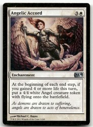 Angelic Accord 3/249 Uncommon Magic 2014 (M14) MTG