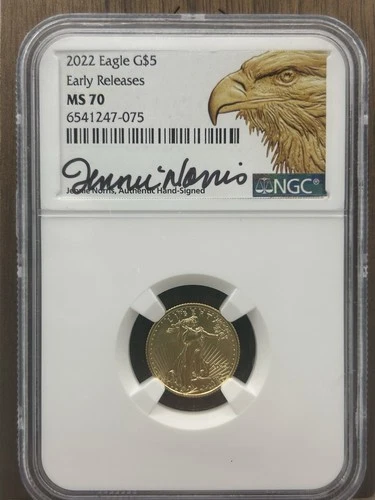 2022 American Gold Eagle 1 oz — photo from another recent sale