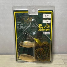 Megabass VFLAT Custom Spinnerbait GW 1/2oz High Action Lure Pro Bass Ready