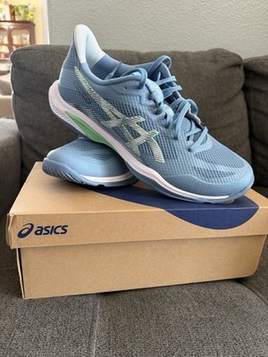 ASICS Blade FF 2 Volleyball Low Top Lace-Up Sneakers Blue/White 1071A117-400