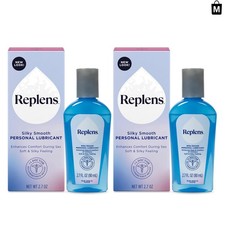 Silky Smooth Silicone Lubricant Pack of 2 - Fragrance-Free Comfort for Couples
